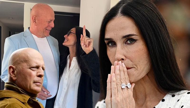 Bruce Willis'in son halini paylaştı