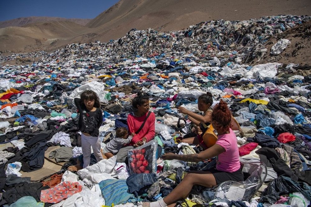 Şili'de Atacama Çölü’ne atılan tekstil ürünleri çöp dağları oluşturdu - 15