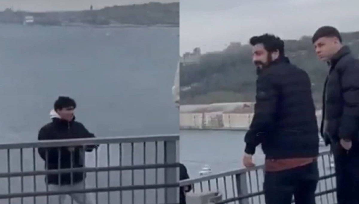 Köprüde intihara kalkışan genci Röportaj Adam (Mahsun Karaca) durdurdu