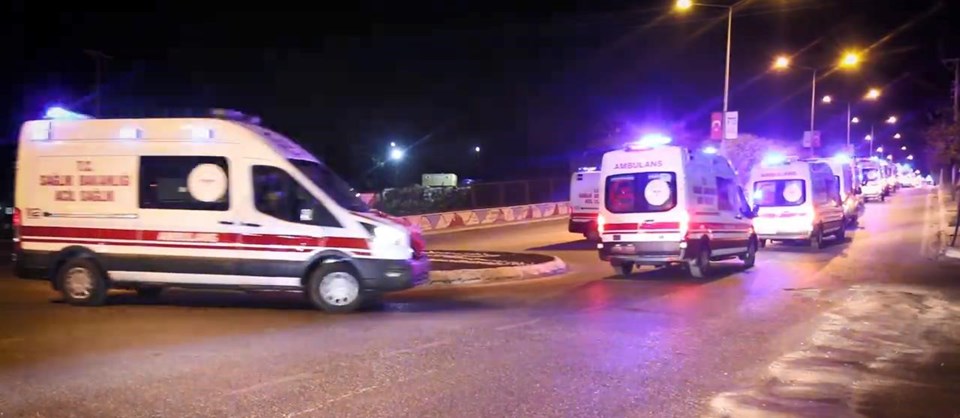 Şanlıurfa’ya siren çalarak giren 38 ambulans şoförüne soruşturma - 1
