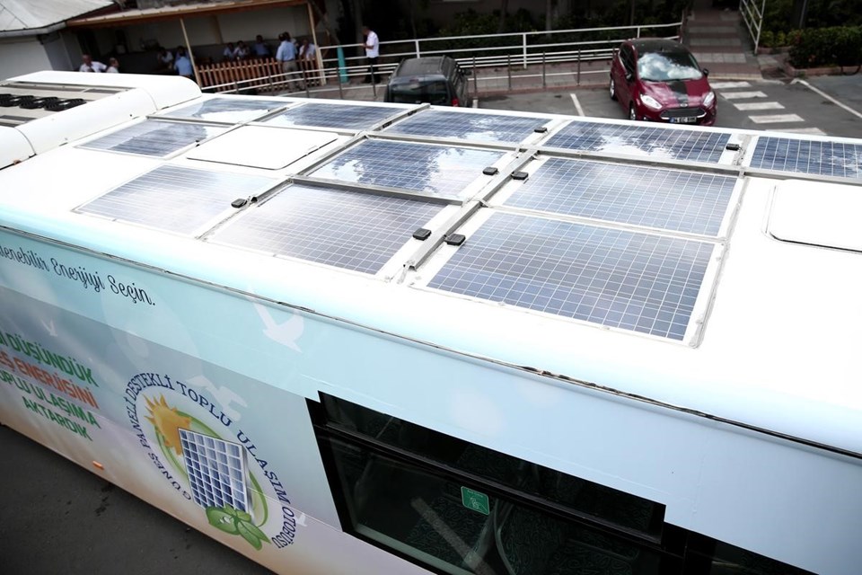 İETT'den güneş enerjisi kullanan otobüs - 2