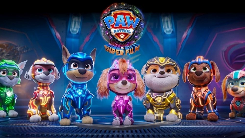 Kim Kardashian'ın çocuklarının Paw Patrol: Süper Film seslendirme ücreti ortaya çıktı - 6