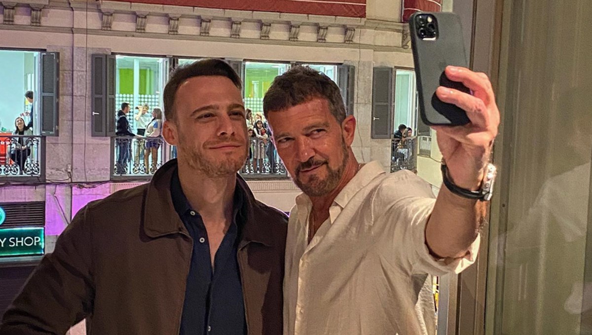 Antonio Banderas, Kerem Bürsin'in doğum gününü kutladı Antonio Banderas, Kerem Bürsin'in doğum gününü kutladı