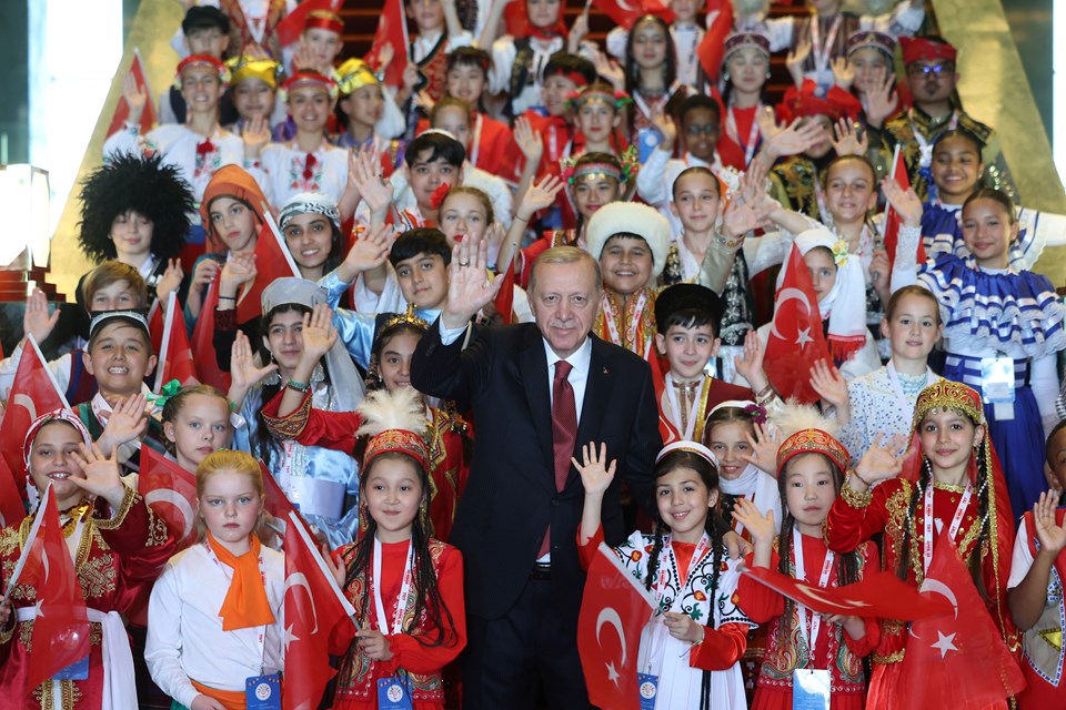 Cumhurbaşkanı Erdoğan'dan 23 Nisan mesajı - 1