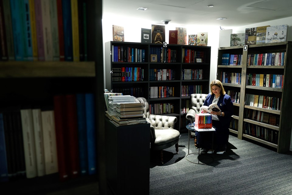 New York'taki Türkevi'nde Atatürk Kütüphanesi açıldı - 1
