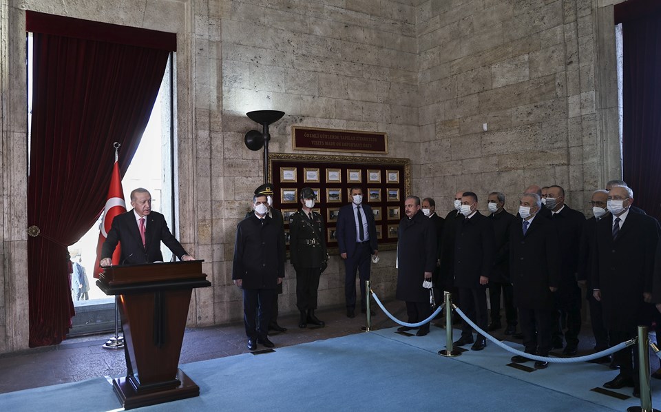 Anıtkabir'de 10 Kasım töreni - 3