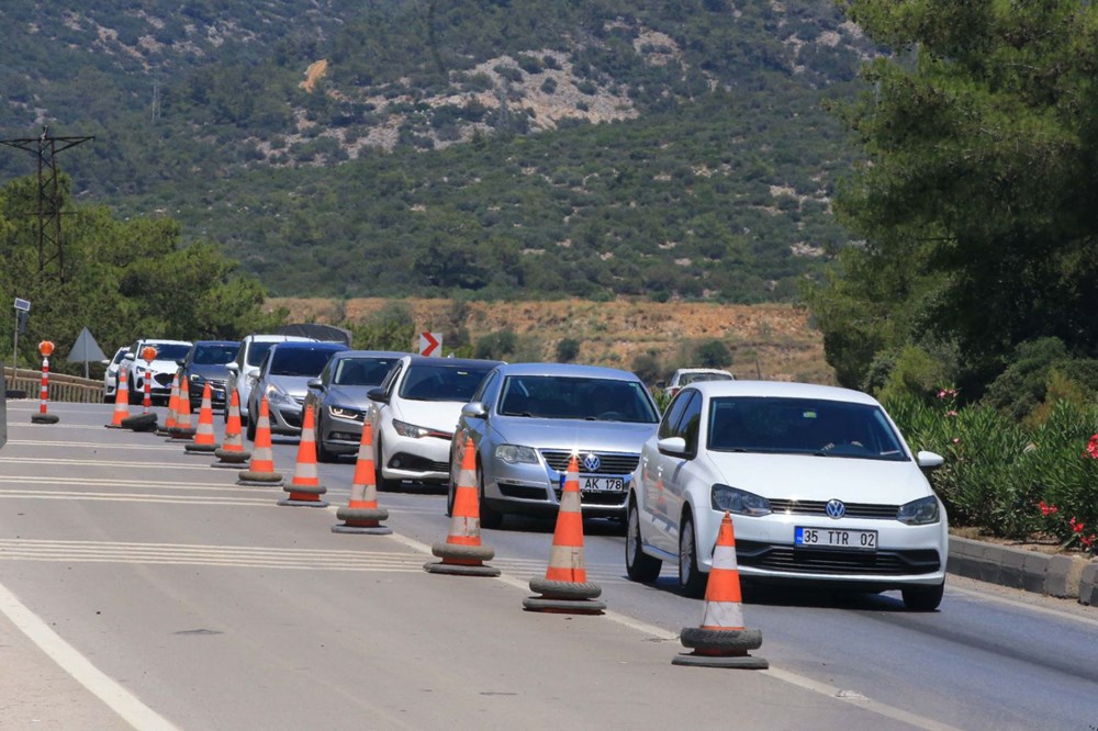 Bodrum'da bayram yoğunluğu: Son 48 saatte 35 bin araç giriş yaptı - 4