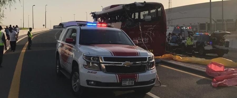 Dubai'de otobüs kazası: 17 ölü | NTV