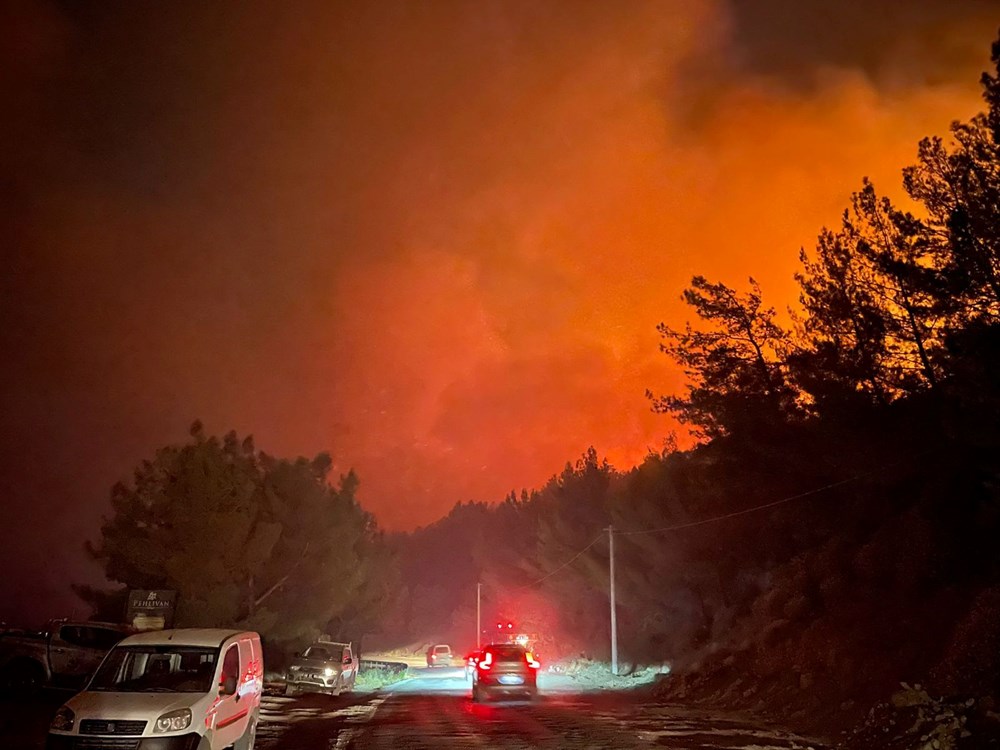 Datça'da orman yangını: Çıkış nedeni belli oldu - 9