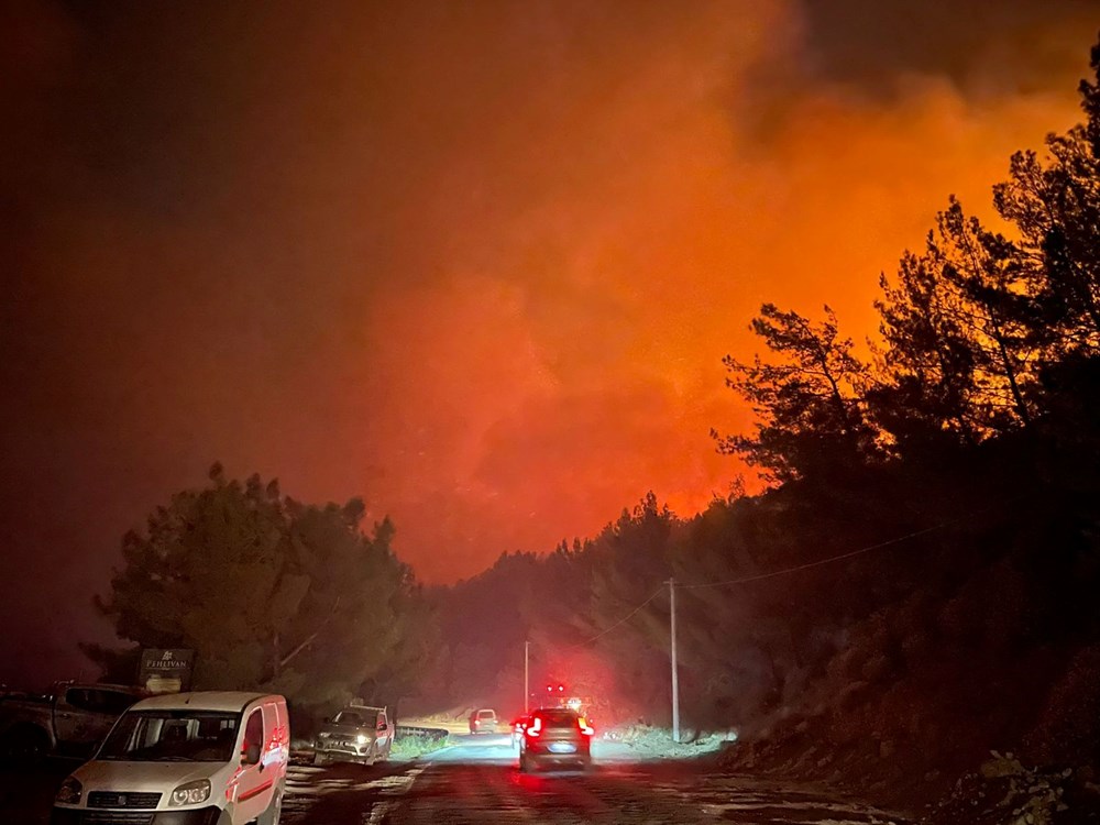 Datça'da orman yangını: Çıkış nedeni belli oldu - 9