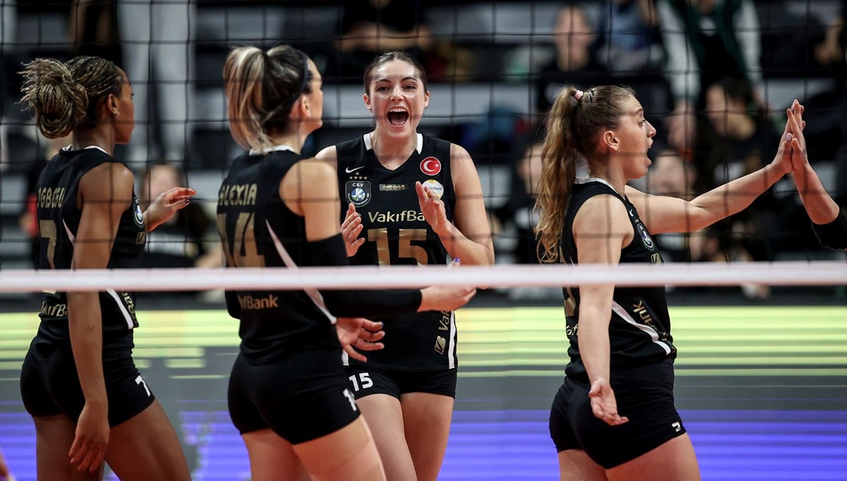 VakıfBank CEV Şampiyonlar Ligi'nde çeyrek finalde VakıfBank CEV Şampiyonlar Ligi'nde çeyrek finalde