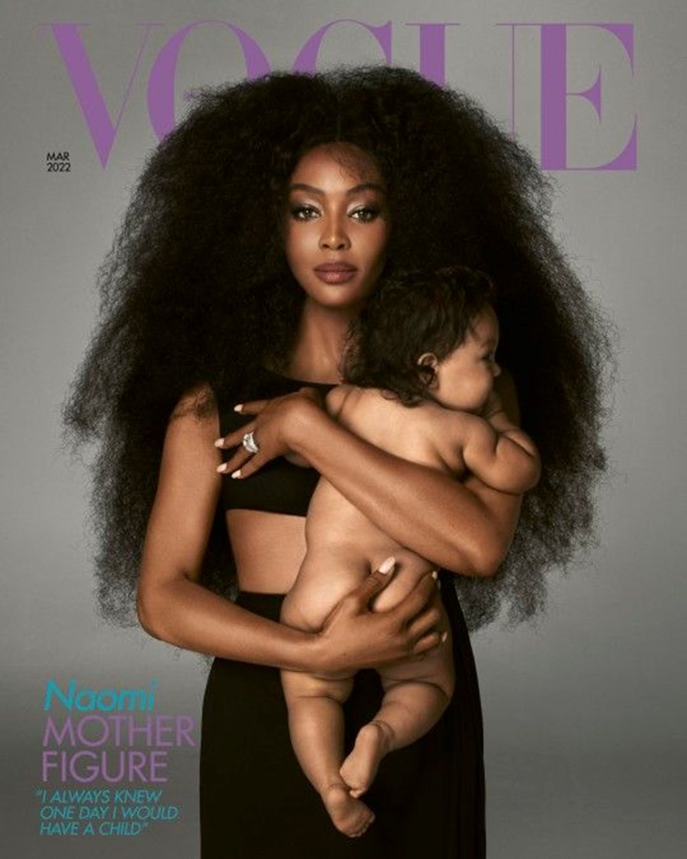 50 yaşında anne olan Naomi Campbell kızının yüzünü ilk kez gösterdi - 3