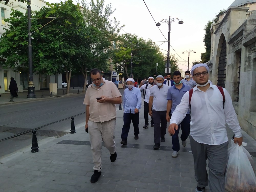 Ayasofya-i Kebir Camii Şerifi ibadete açıldı (Ayasofya'da 86 yıl sonra ilk namaz) - 44