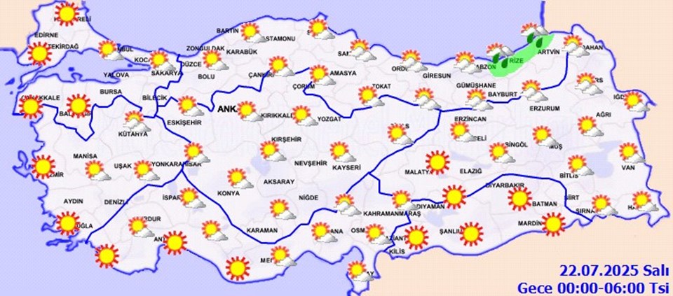 Çöl sıcakları kavuracak: Marmara'da 40 derece alarmı! - 1