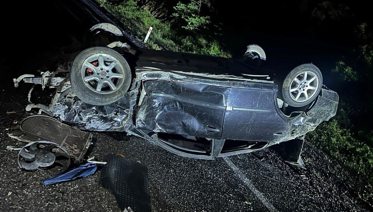 Elazığ’da takla atan otomobilin sürücüsü yaşamını yitirdi