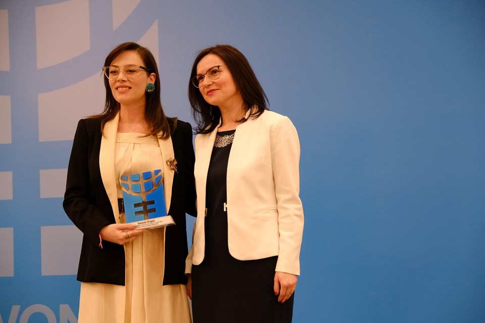 Demet Evgar Birleşmiş Milletler Kadın Birimi Türkiye'nin ilk İyi Niyet Elçisi oldu - 1