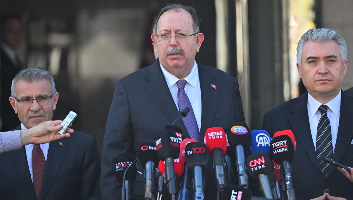 YSK Başkanı Yener: Veri akışı devam etmektedir YSK Başkanı Yener: Veri akışı devam etmektedir