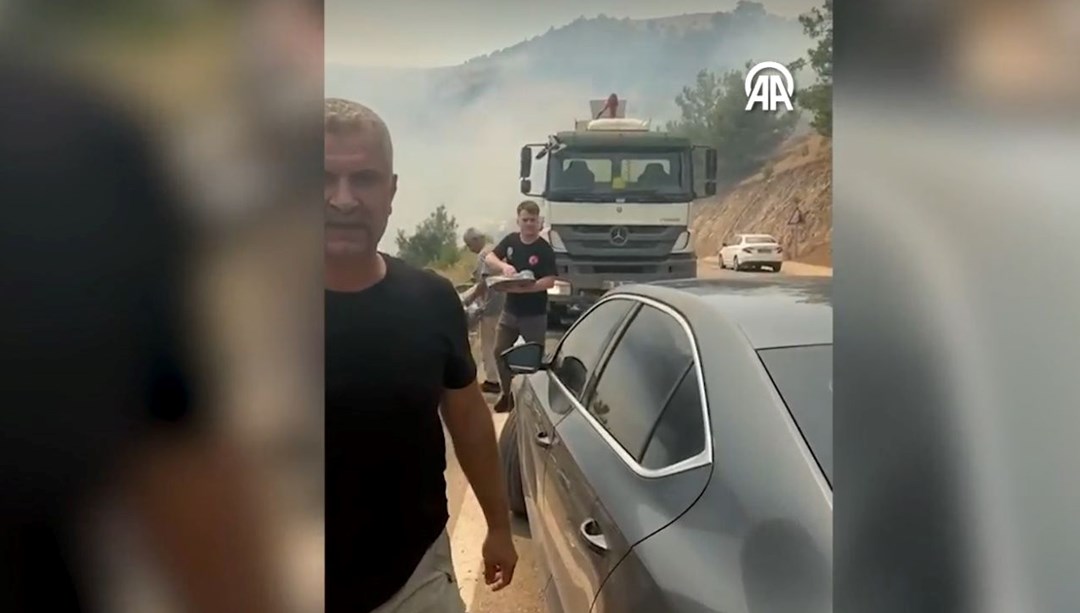 Bursa yangınına su taşırken can vermişlerdi: Kazadan önceki görüntüleri ortaya çıktı