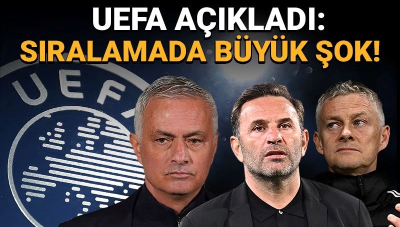 UEFA kulüp puanı sıralamasında büyük şok