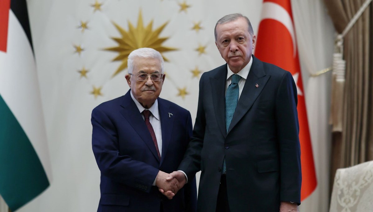 Ankara'da Erdoğan-Abbas görüşmesi