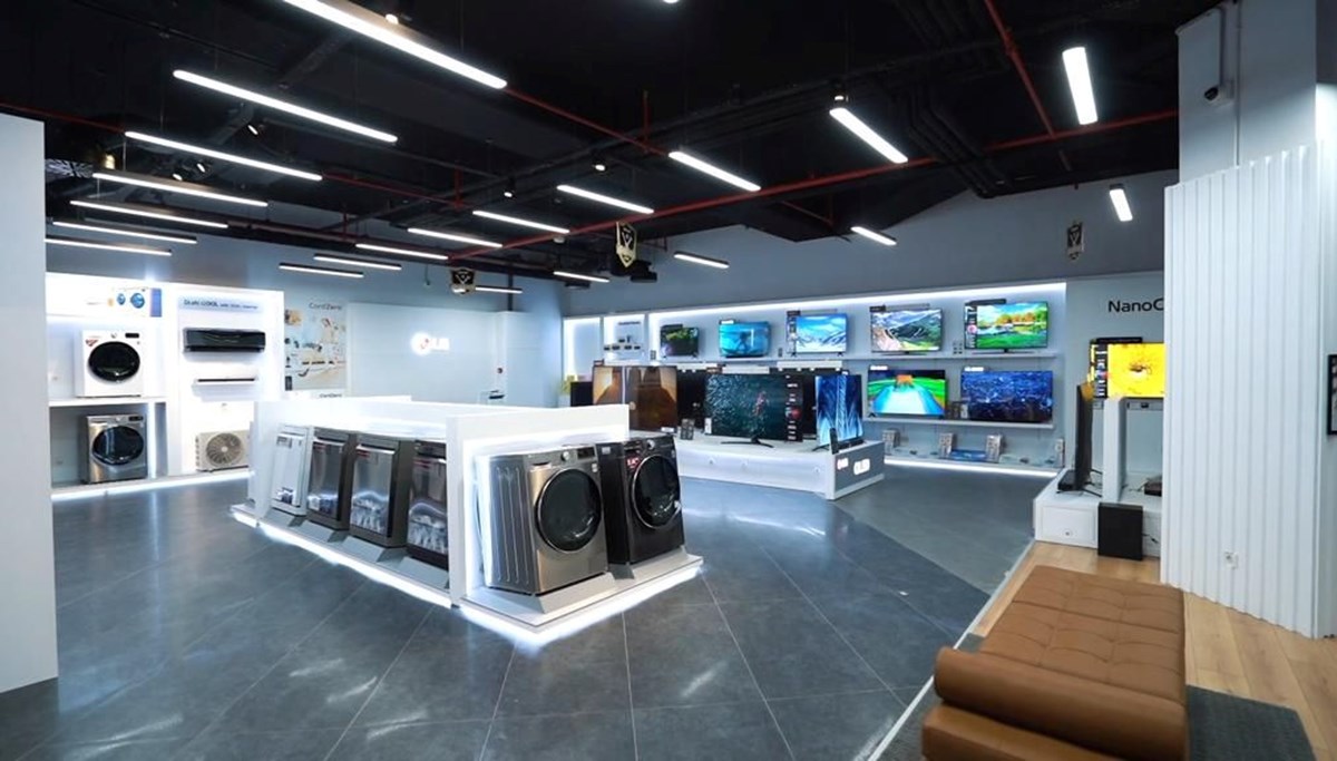LG'nin yeni mağazası Ankara'da açıldı