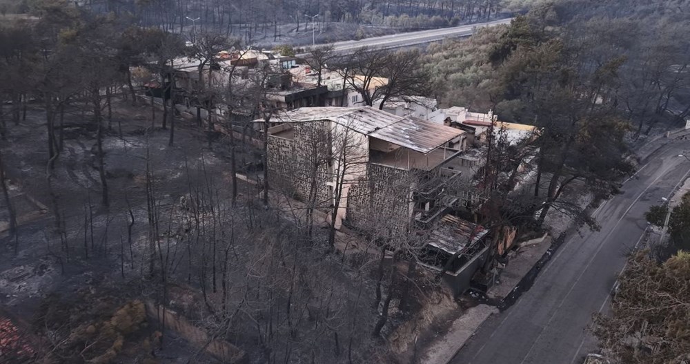 Çanakkale Güzelyalı'da yangın: Villalar ve otomobiller küle döndü, köyler boşaltıldı - 4