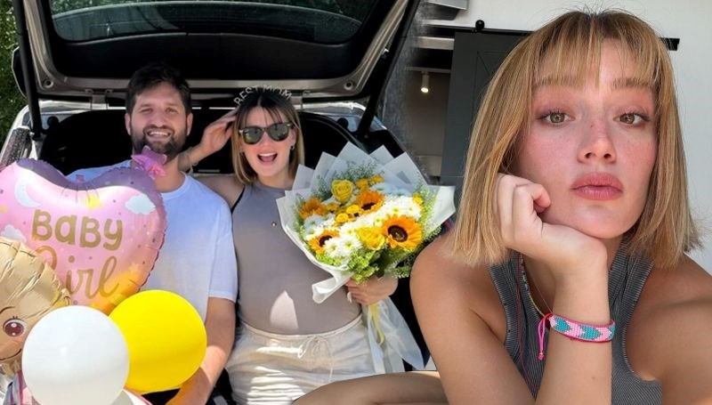 Gizem Karaca'dan mutlu aile pozu