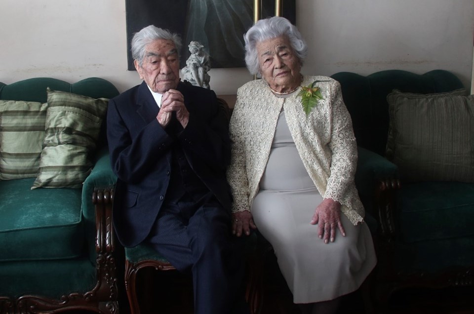 Dünyanın en yaşlı evli çifti Guinness Rekorlar Kitabı'nda - 1