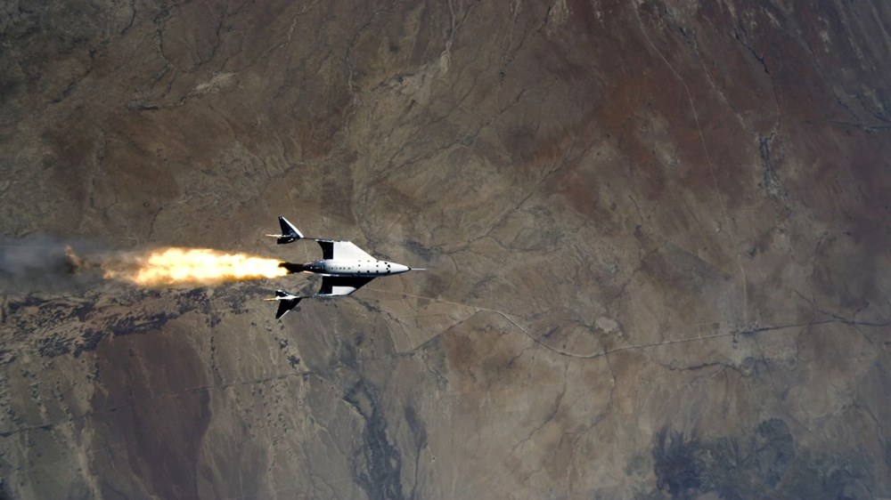 Virgin Galactic ikinci uçuş testini başarıyla tamamladı - 4