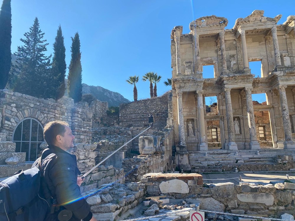 Efes Antik Kenti, pandemi döneminde de güvenli turizmin adresi oldu - 19