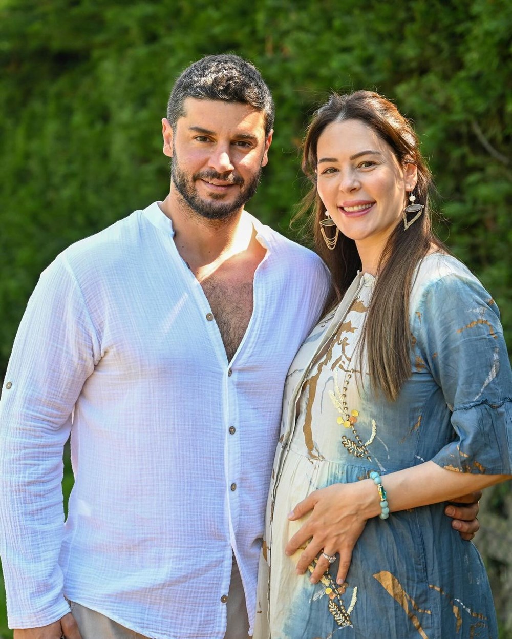 Doğum için gün sayan Berk Oktay ile Yıldız Çağrı Atiksoy'dan yeni pozlar - 5