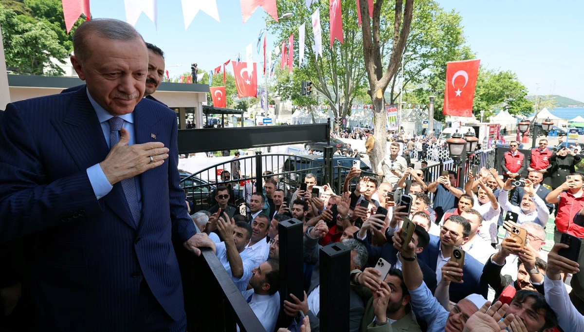 Erdoğan cami açılışını gerçekleştirdi Erdoğan cami açılışını gerçekleştirdi