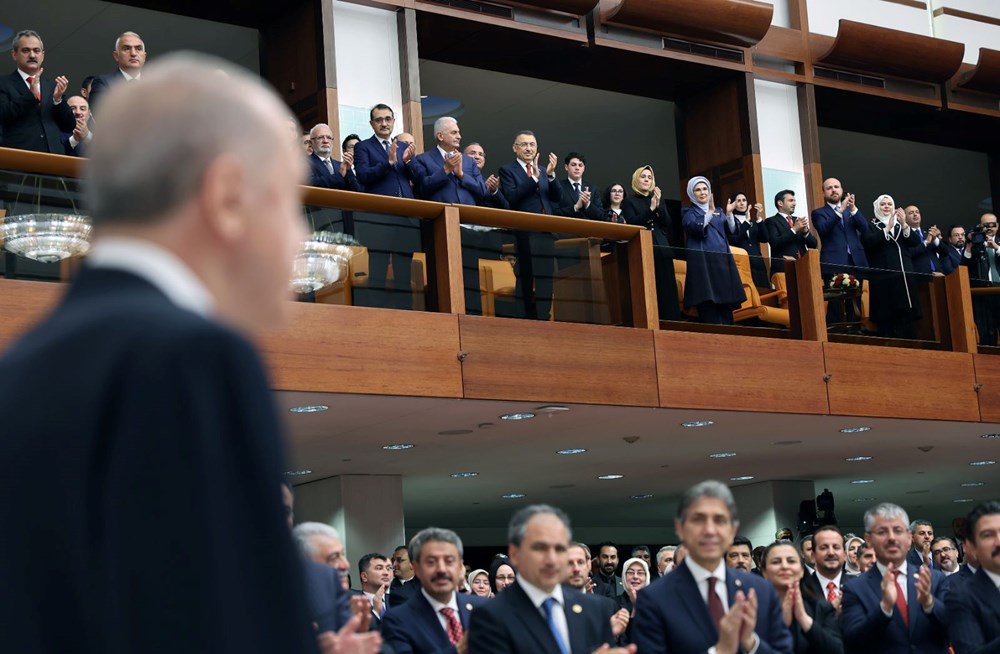 Cumhurbaşkanı Erdoğan'ın Meclis'teki yemin töreninden kareler - 15