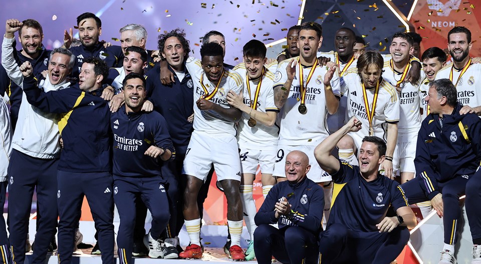 SON DAKİKA: İspanya'da Süper Kupa Real Madrid'in - 3