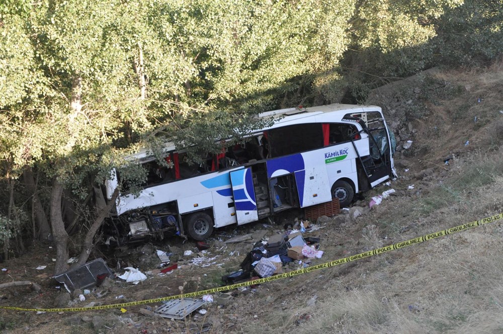 Yozgat'ta 12 kişinin hayatını kaybettiği otobüs kazasının nedeni belli oldu - 1