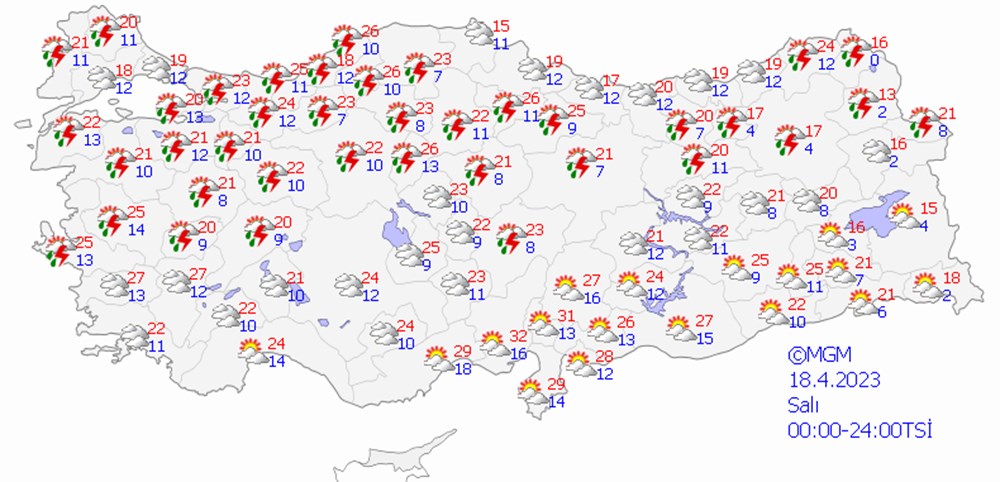 Hava sıcaklıkları artacak: Mevsim normallerinin 5 derece üstünde! (Bugün hava nasıl olacak?) - 12