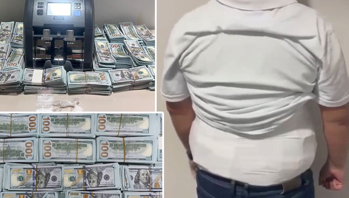 Lübnanlı yolcuların üzerinden vücutlarına sarılı sahte dolarlar çıktı Lübnanlı yolcuların üzerinden vücutlarına sarılı sahte dolarlar çıktı