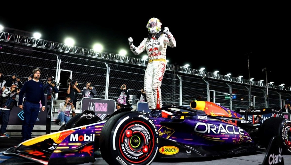 Formula 1 Las Vegas Grand Prix'sini Verstappen kazandı Formula 1 Las Vegas Grand Prix'sini Verstappen kazandı