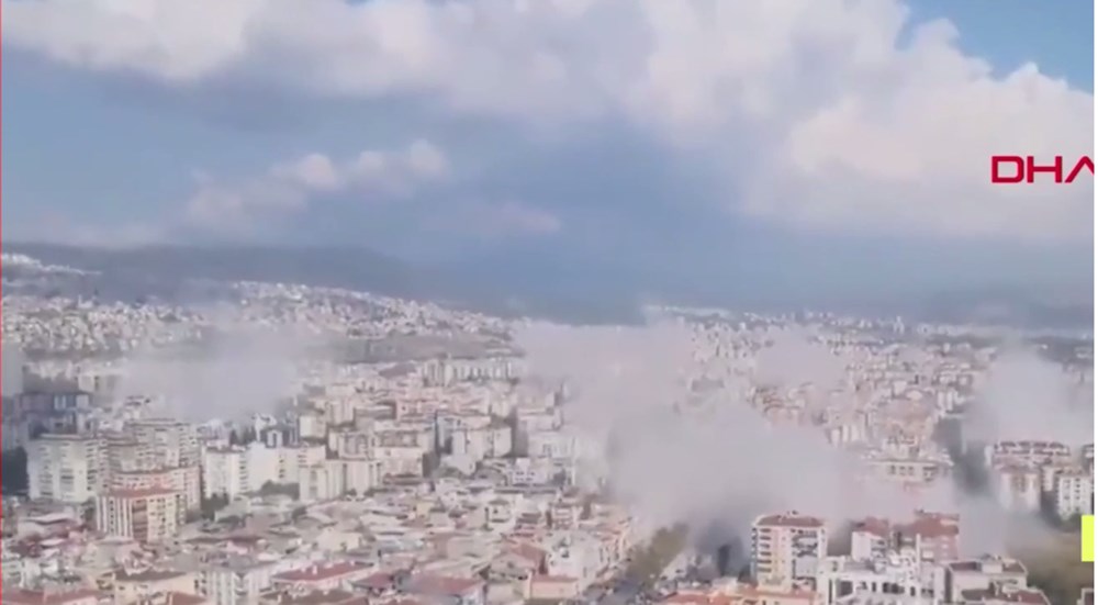 Son Dakika: İzmir'deki 6.6'lık depremden kareler - 5