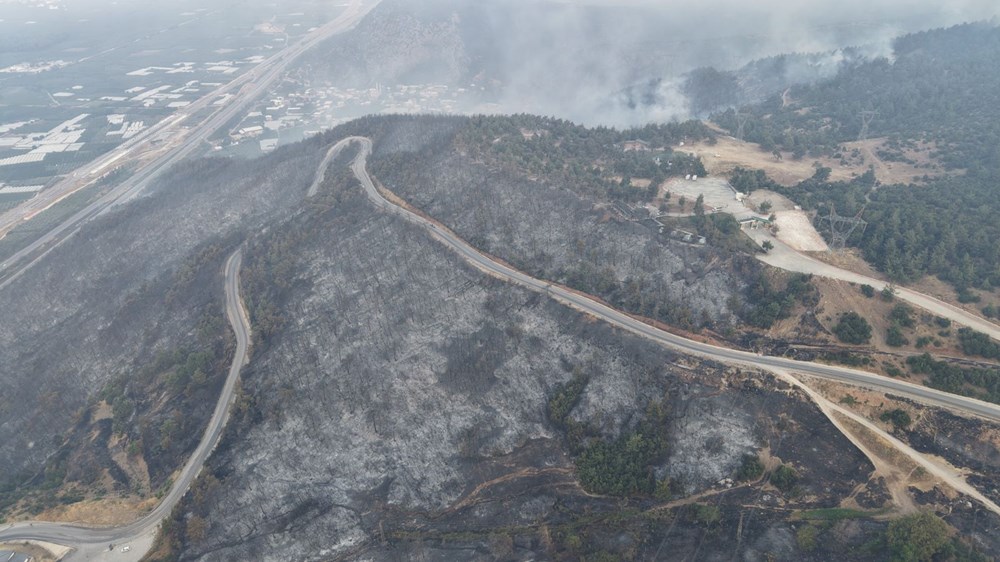 Bursa'da acı tablo: Yangının boyutu gün ağarınca ortaya çıktı - 5