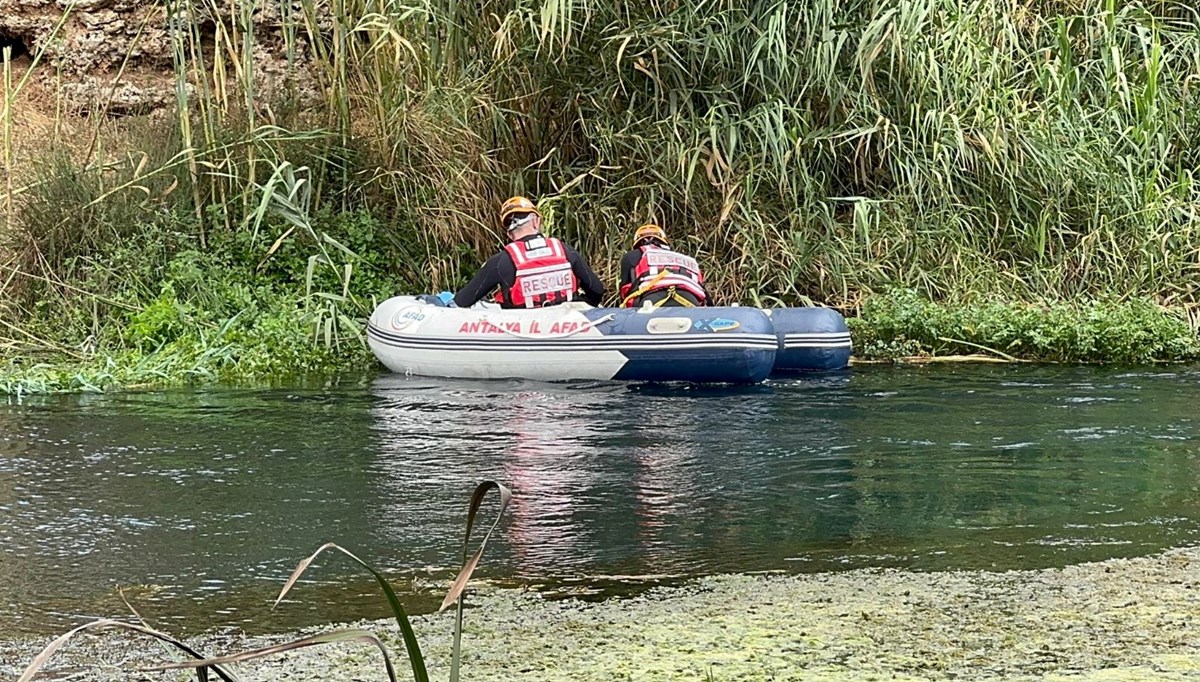 Düden Çayı'nda erkek cesedi bulundu