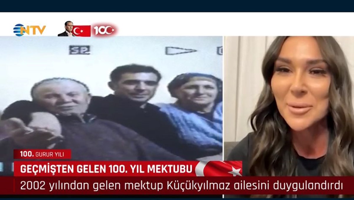 15 yıl önce kaybettiği babasının mektubunu okudu