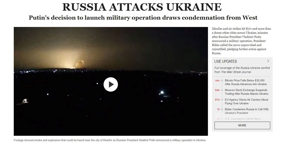 Rusya'nın Ukrayna saldırısını dünya basını nasıl gördü? - 7