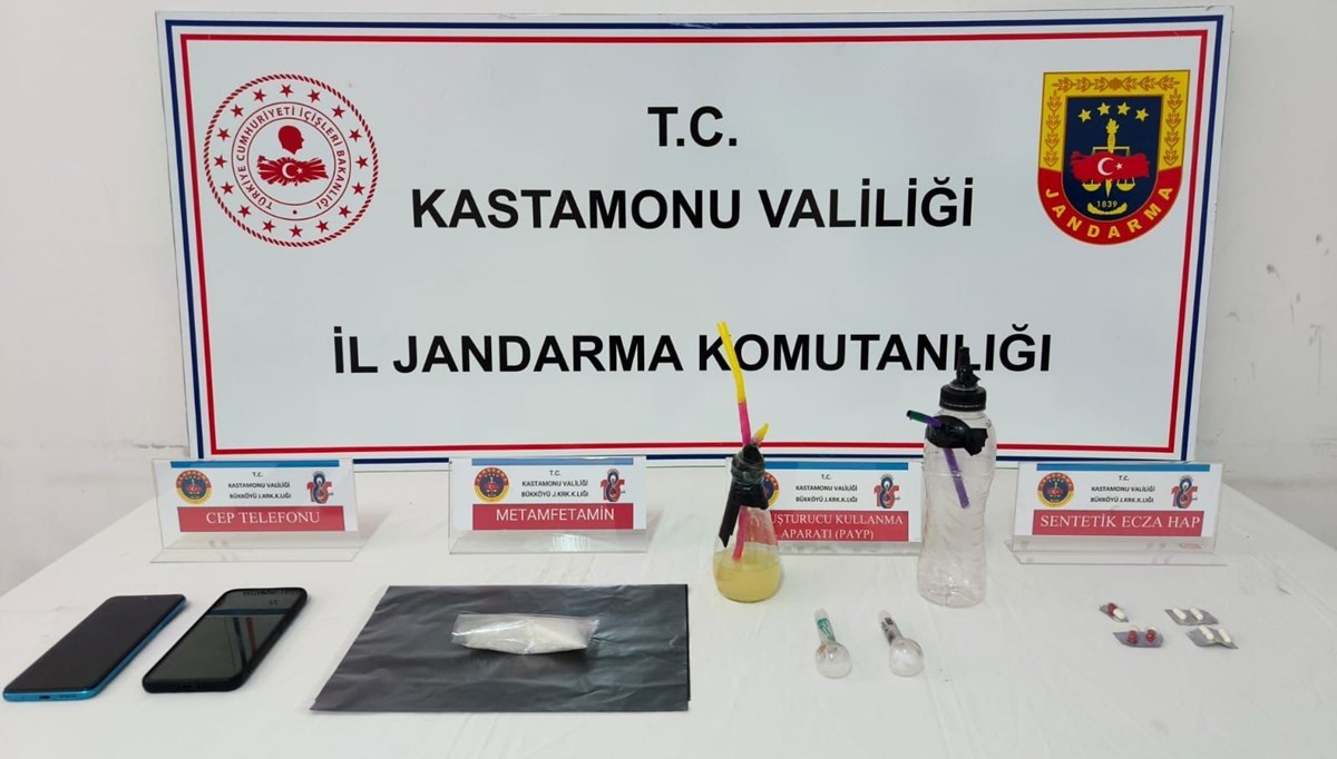 Kastamonu'da uyuşturucu operasyonu
