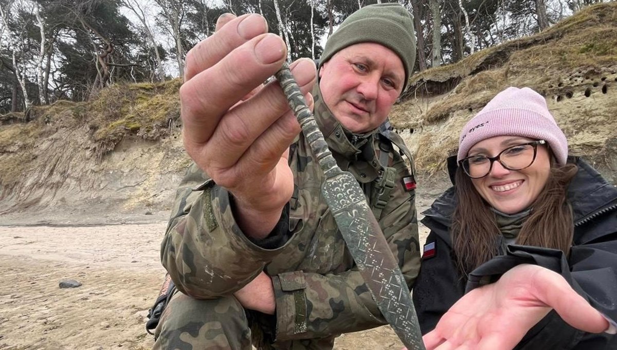 2 bin 500 yıllık hançer şans eseri bulundu