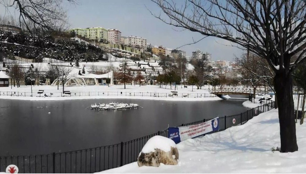 İstanbul'dan kartpostallık kar manzaraları - 29