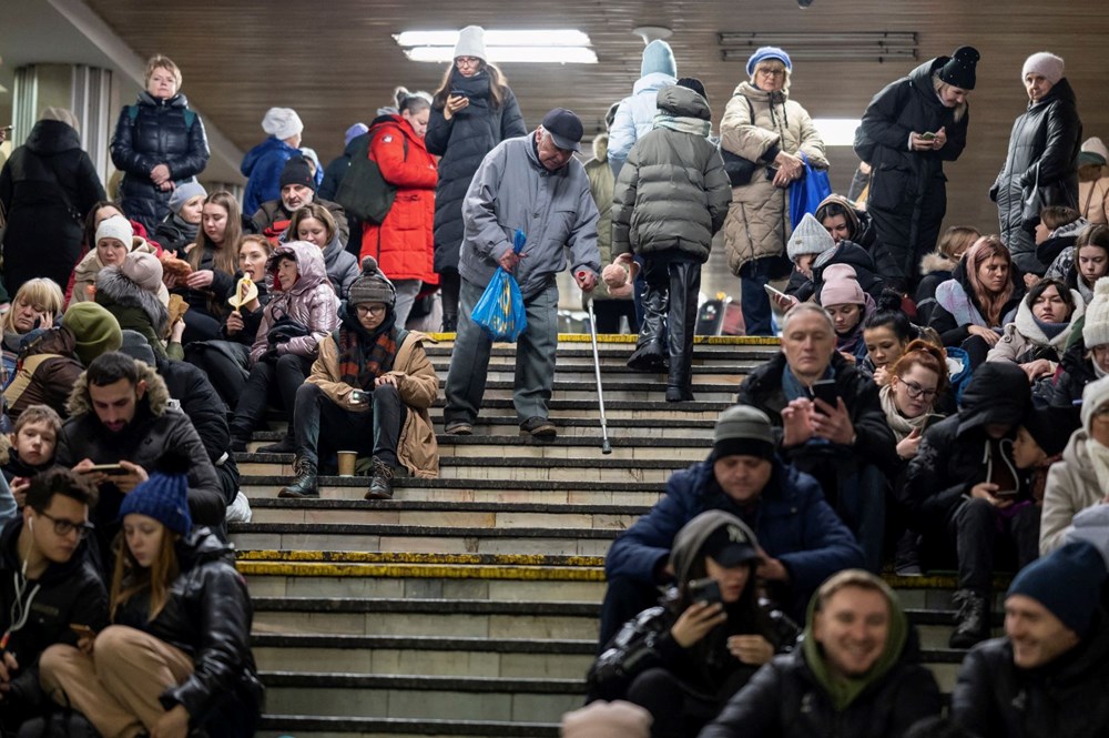 Rusya'dan Kiev'e 60'tan fazla füze saldırısı: Halk metro istasyonlarına sığındı - 5