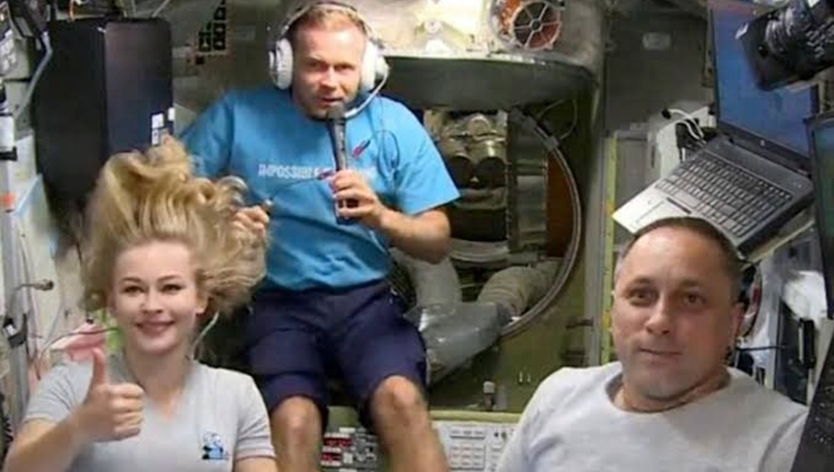 Uzayda çekilen ilk film: The Challenge İstanbul’da gösterildi