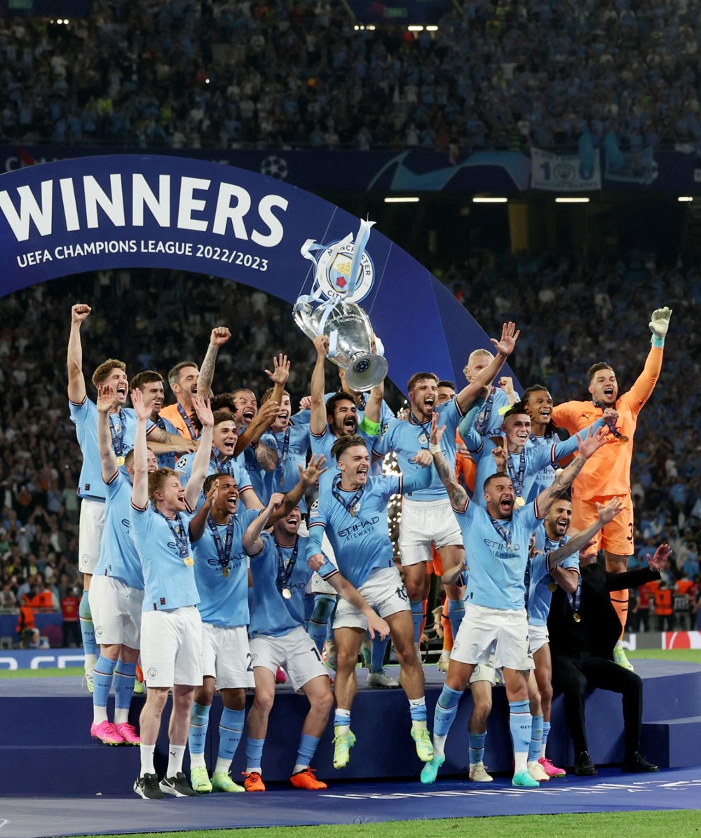 Şampiyonlar Ligi'nde kupa Manchester City'nin - 27