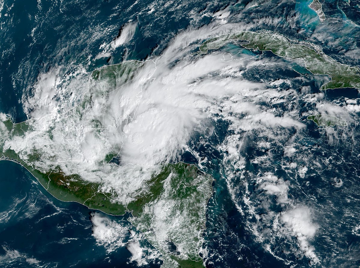 Lisa Kasırgası nedeniyle Belize